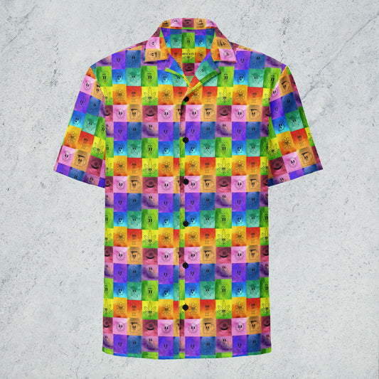 *Be The Rainbow Button Up*