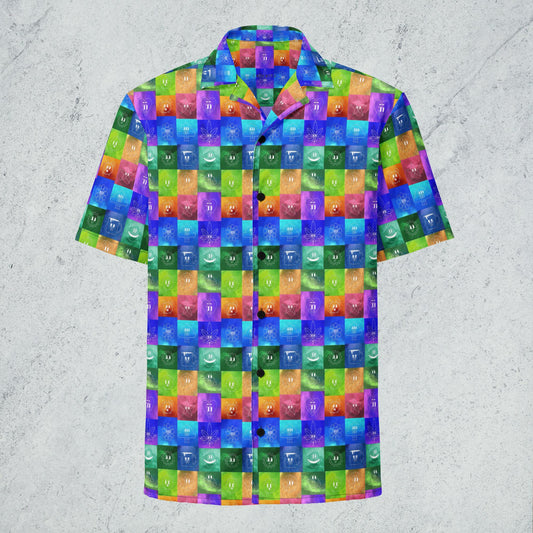 *Tazte The Rainbow Button Up*